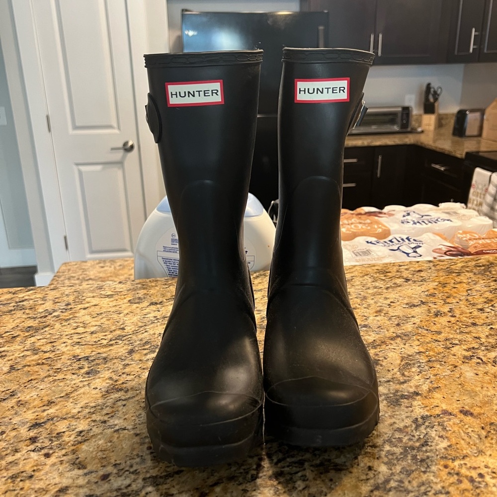 Hunter rain boots